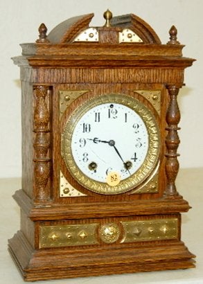 Seth Thomas Cabinet Mantel Clock, T & S