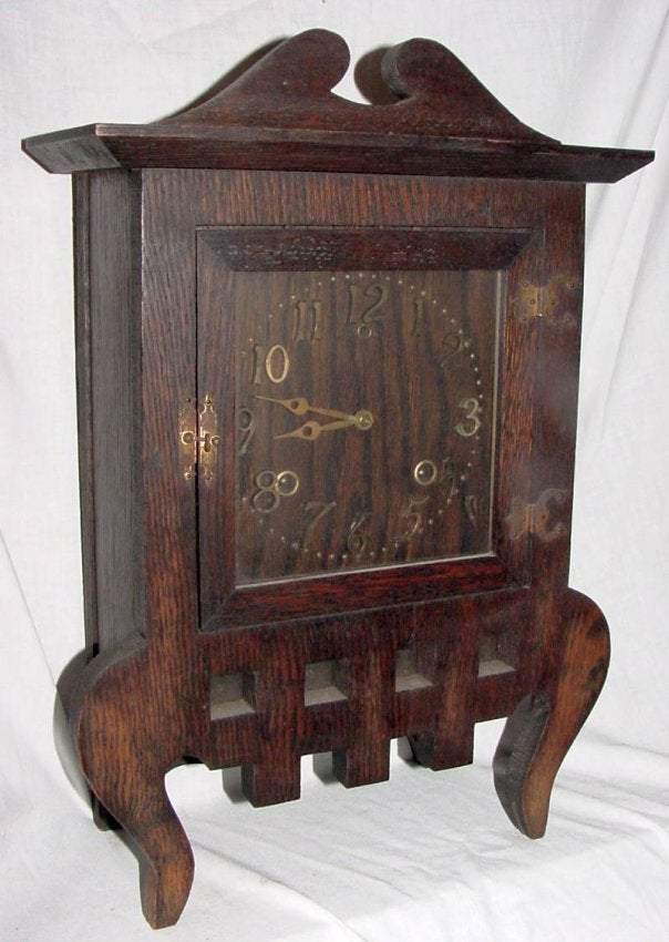 Oak Sessions Mantle Clock