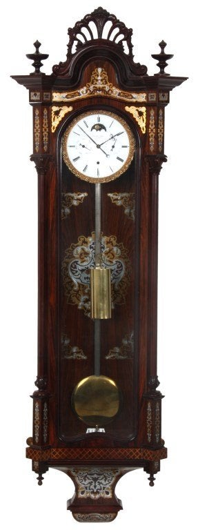 Franz Frey Inlaid Vienna Regulator