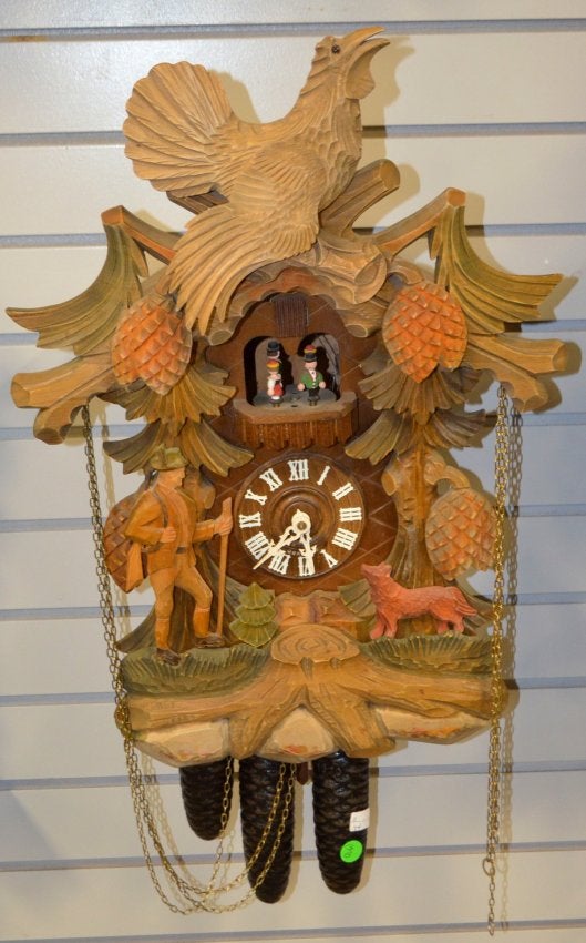 Vintage Animated Cuckoo Clock