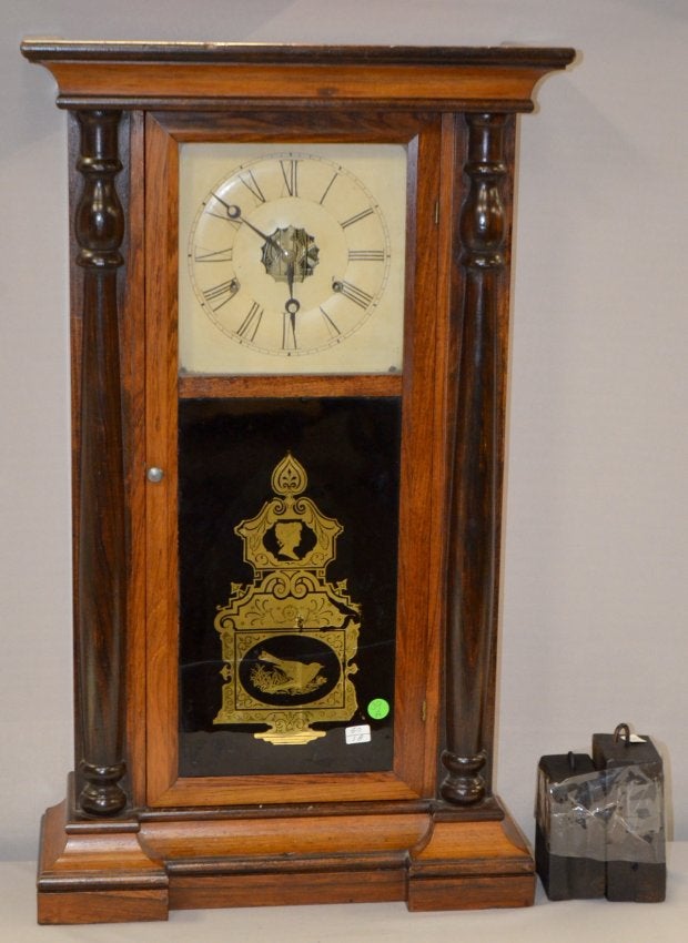 Welch, Spring & Co. Weight Driven Shelf Clock