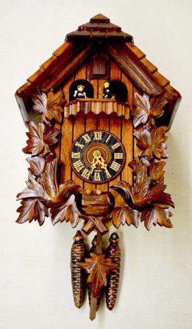 Contemporary Musical Cuckoo Clock w/Dancers