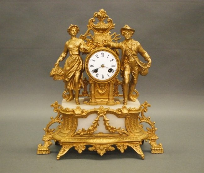 French mantle clock