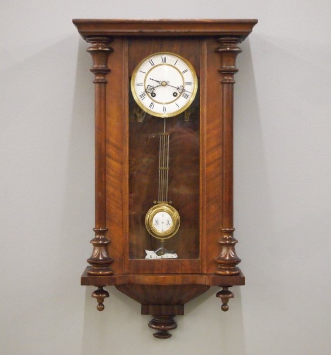 German RA wall clock