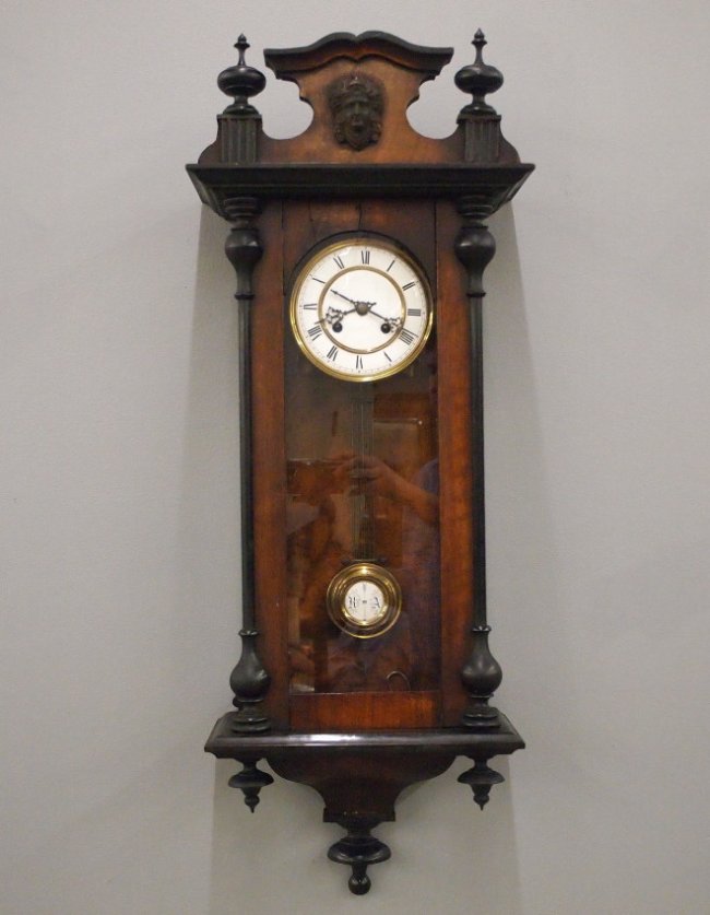 German RA wall clock