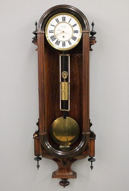 1 wt Vienna Regulator Wall Clock