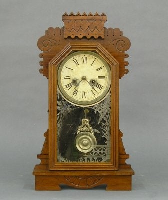 Ansonia “Britannic” model Kitchen Shelf clock