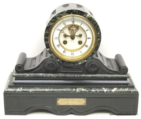 FRENCH 8 DAY MANTLE CLOCK