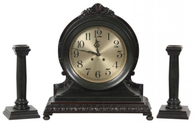 3 Pc. Chelsea Ship’s Mantle Clock Set