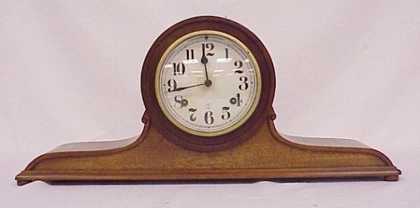 Mantle Clock-Napoleon Style-21″ Long, 9″ Tall