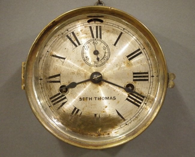 Seth Thomas Ship’s clock