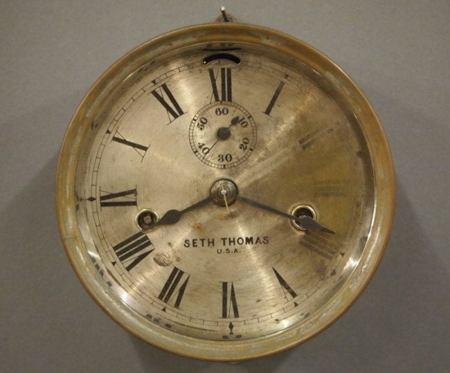 Seth Thomas Ship’s clock