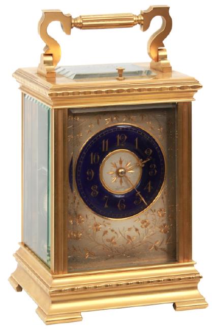 Brass 1 Hour Repeater Carriage Clock