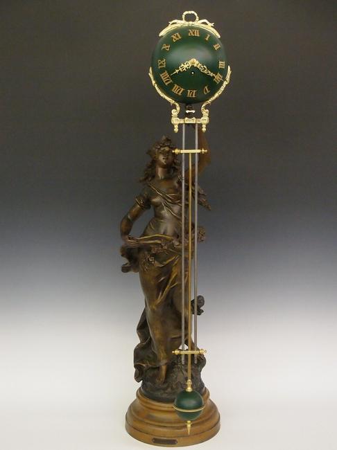 Large French Swinging Arm clock