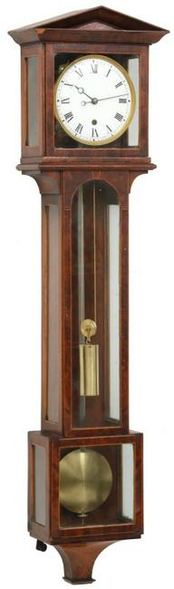 Miniature Biedermeier Laterndluhr Wall Regulator