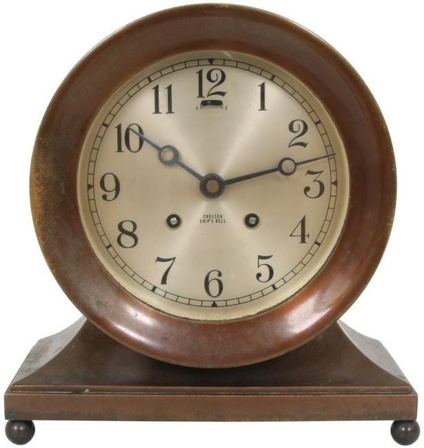 Chelsea Ship’s Bell Clock with 5.5 Inch Dial