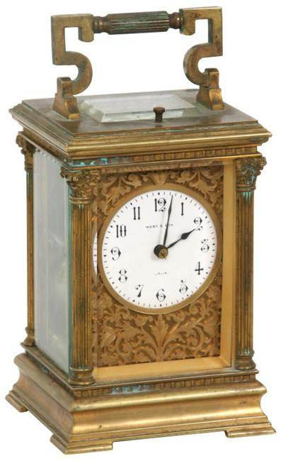 Bronze Repeater Carriage Clock