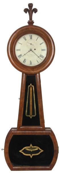 Attr. Simon Willard 5′ Weight Driven Banjo Clock