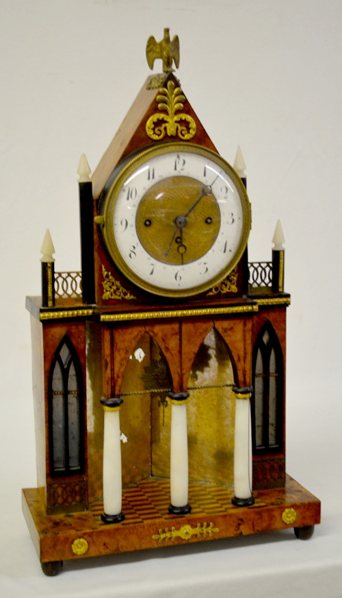 Austrian Shelf Clock with Grand Sonnerie Strike, Circa 1825