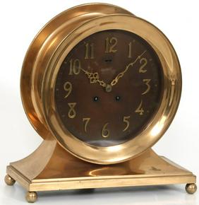 Chelsea Ship’s Bell Clock with 8 Inch Dial