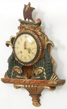 Exacta Swedish Cartel Clock