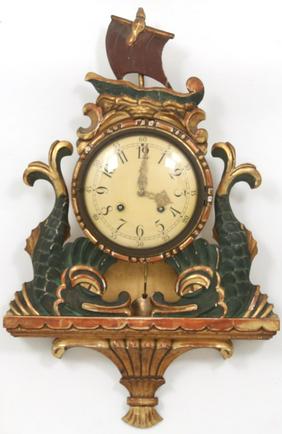 Exacta Swedish Cartel Clock