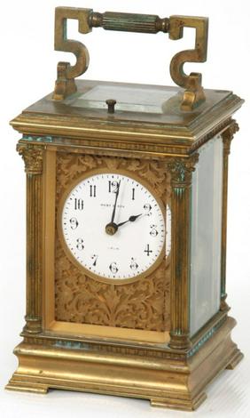 Bronze Repeater Carriage Clock