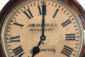 English Fusee Tavern Clock