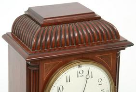 Inlaid Mahogany Mantle Clock