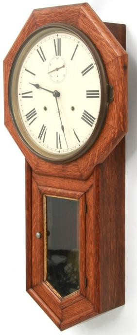 Oak Seth Thomas “World” 30 Day Regulator