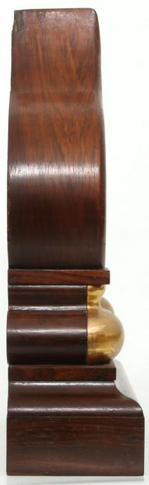 E. Ingraham “Oriental” Rosewood Mantle Clock