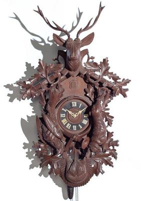 Brass Plate Movement Cuckoo Clock