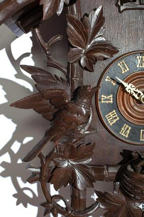 Brass Plate Movement & Quail Cuckoo Clock
