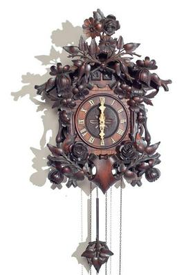 Wood Plate Movement & Quail Cuckoo Clock
