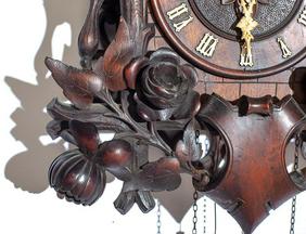 Wood Plate Movement & Quail Cuckoo Clock