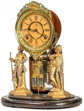 Ansonia “Crystal Palace No.1 Extra” Clock, Circa 1875