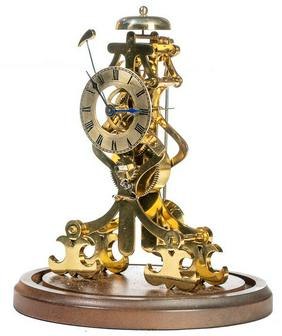 Miniature Skeleton Clock