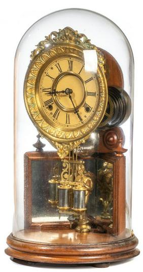 Ansonia “Crystal Palace NO.2 with Cupid” Clock, Circa