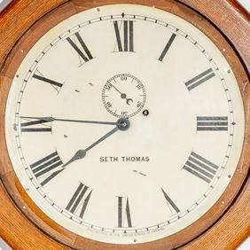 Seth Thomas #18 Oak Clock