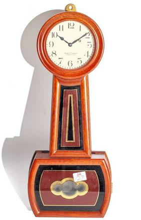 Miniature Foster Campos E. Howard #5 Banjo Clock