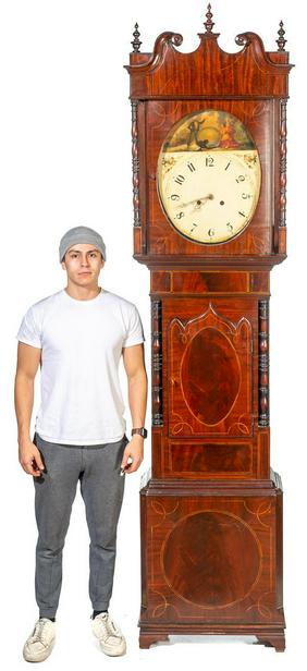 English Bell Strike Grandfather Clock
