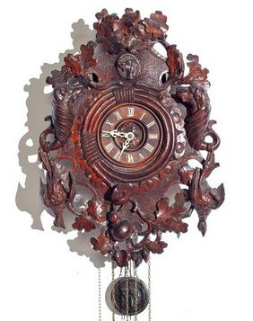 Wood Plate Movement Cuckoo Clock