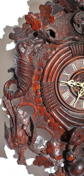 Wood Plate Movement Cuckoo Clock