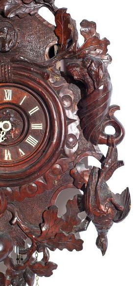 Wood Plate Movement Cuckoo Clock