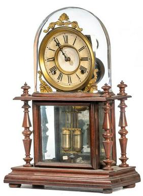 Very Rare Ansonia “Crystal Gem” Clock, Circa 1880