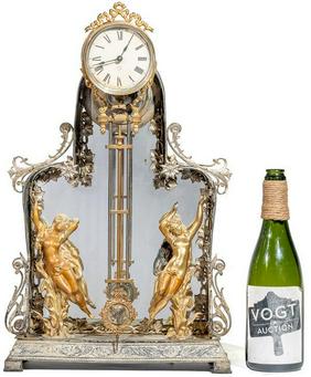 Ansonia Mirror Swing Clock
