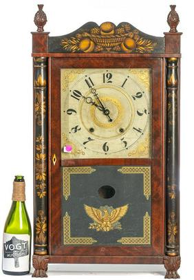 Eli Terry and Son Column and Splat Clock