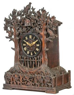 Double Fusee Movement Shelf Cuckoo Clock
