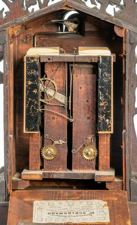 Double Fusee Movement Shelf Cuckoo Clock