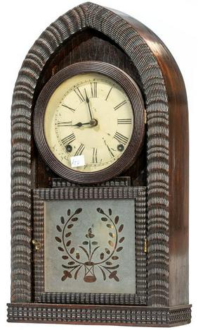 J.C. Brown Beehive Ripple Clock, Circa 1850